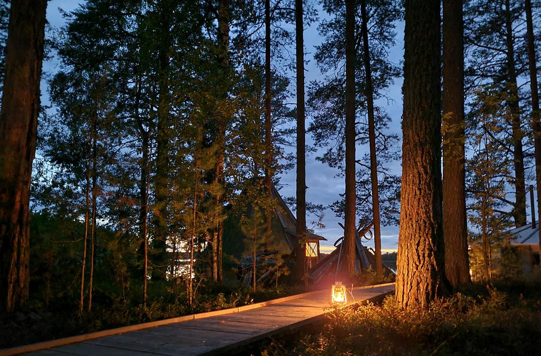 J&auml;nissaari tarjoaa hienot puitteet rummunsynnylle.