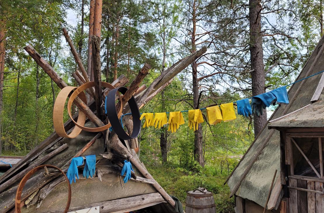 J&auml;nissaaressa on tunnelmaa.