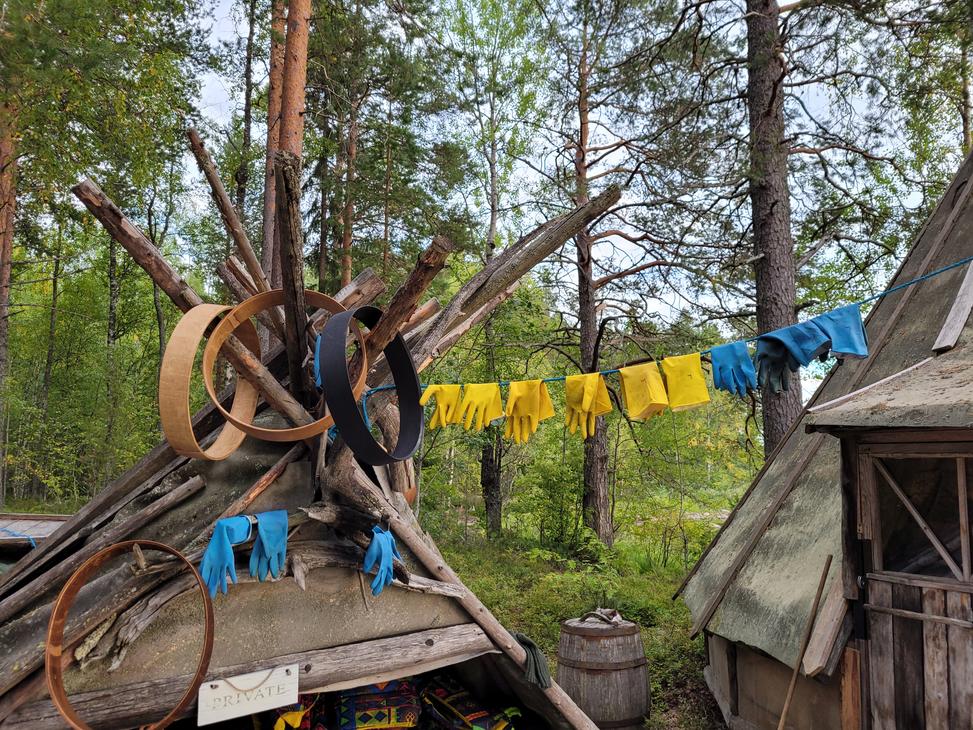 J&auml;nissaaressa on tunnelmaa.