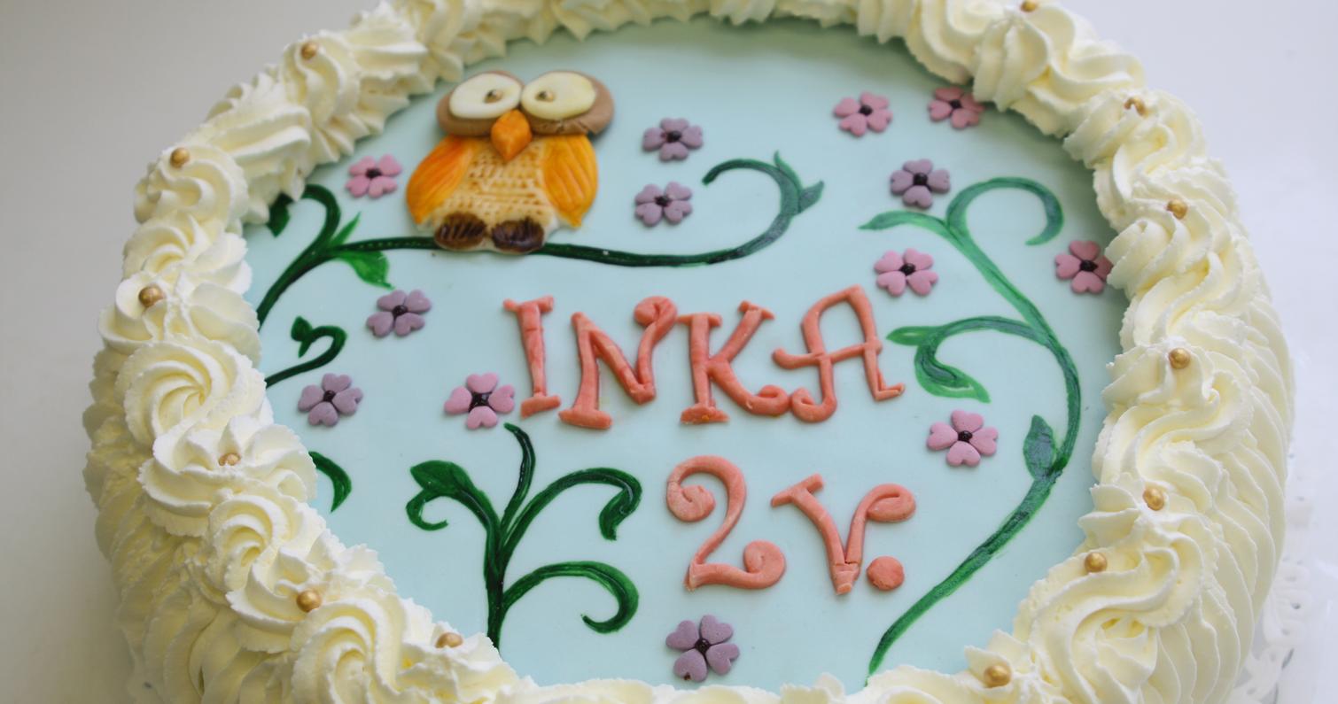 Lastenjuhlien fantasiakakku