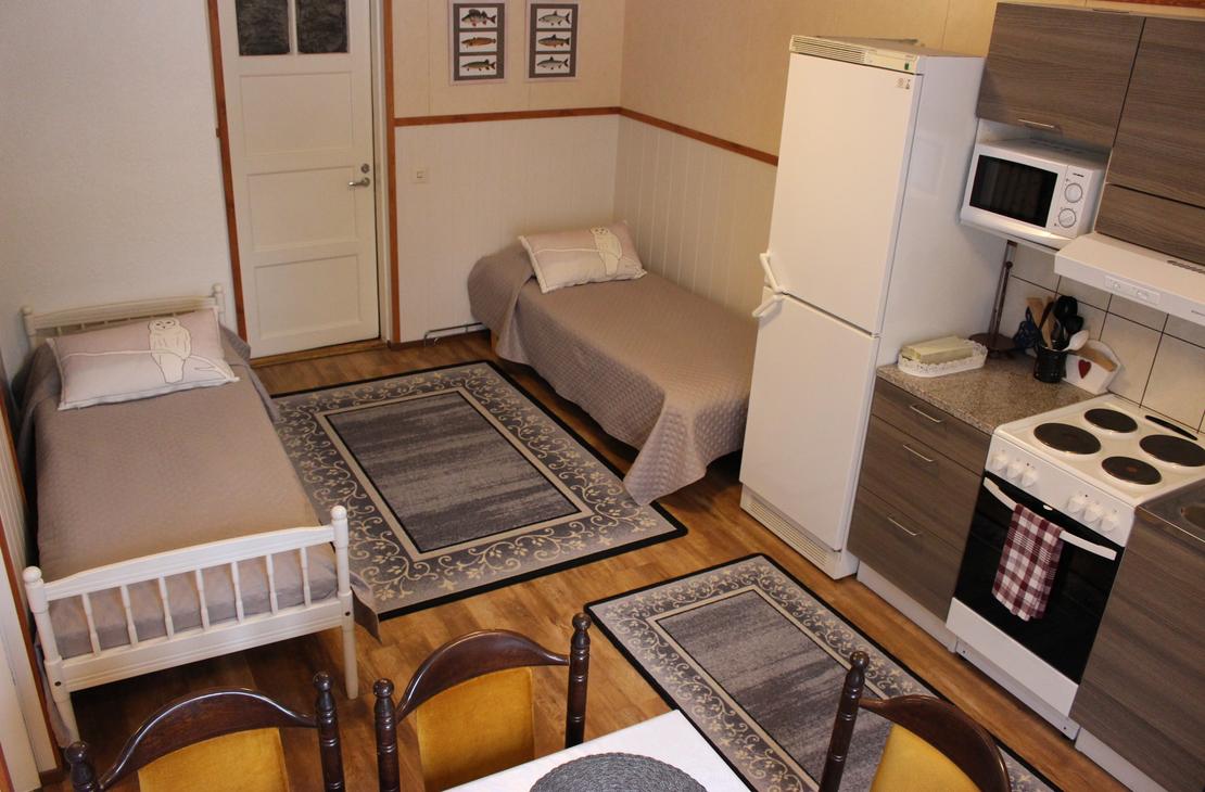 Kaplas-huoneiston keittiö