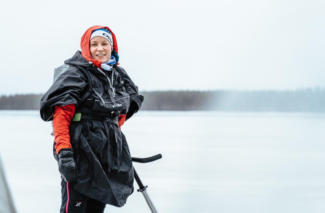 Potkurilla pääsee mukavasti Jänissaareen.