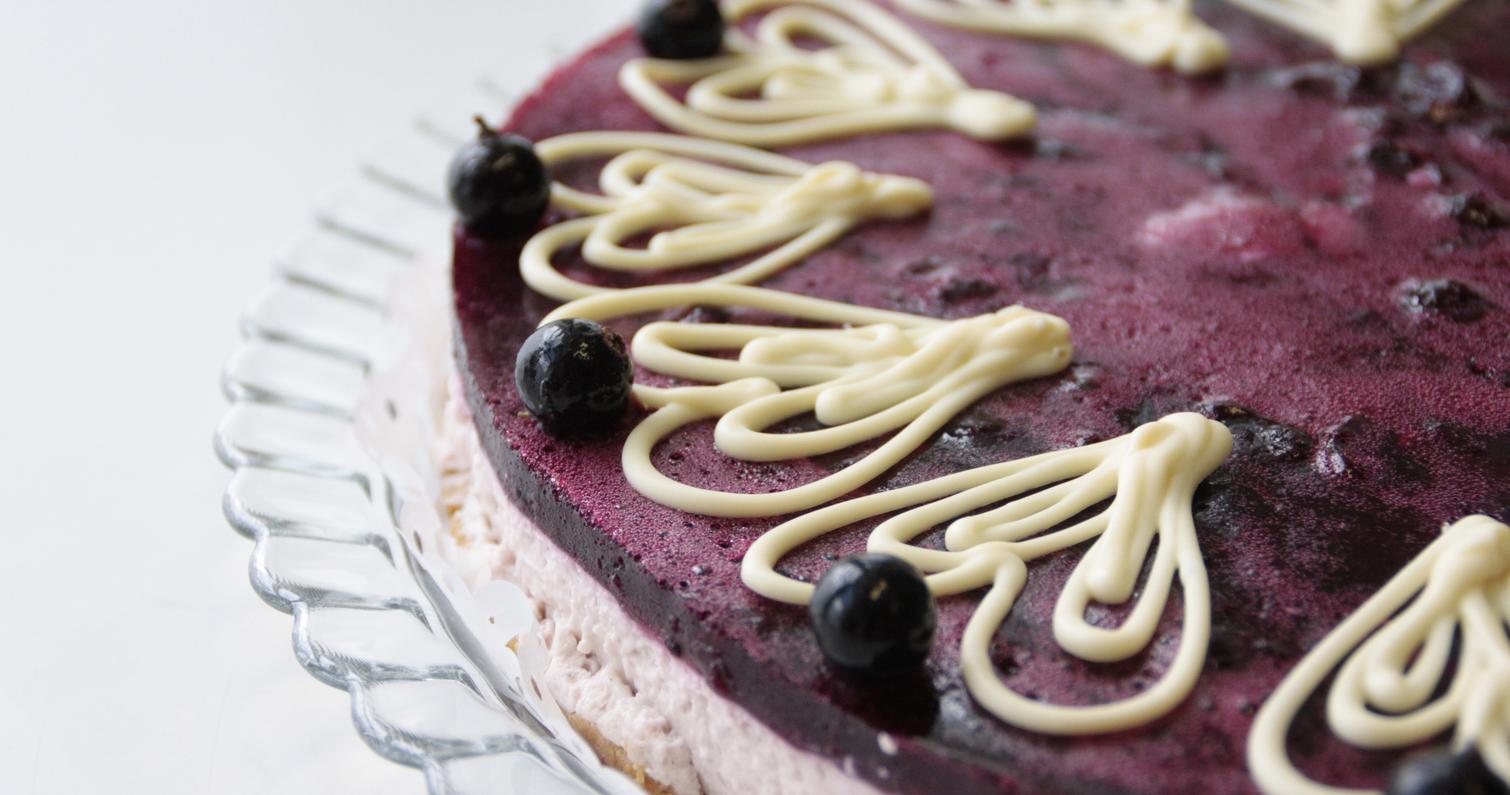 Herukkainen juustokakku