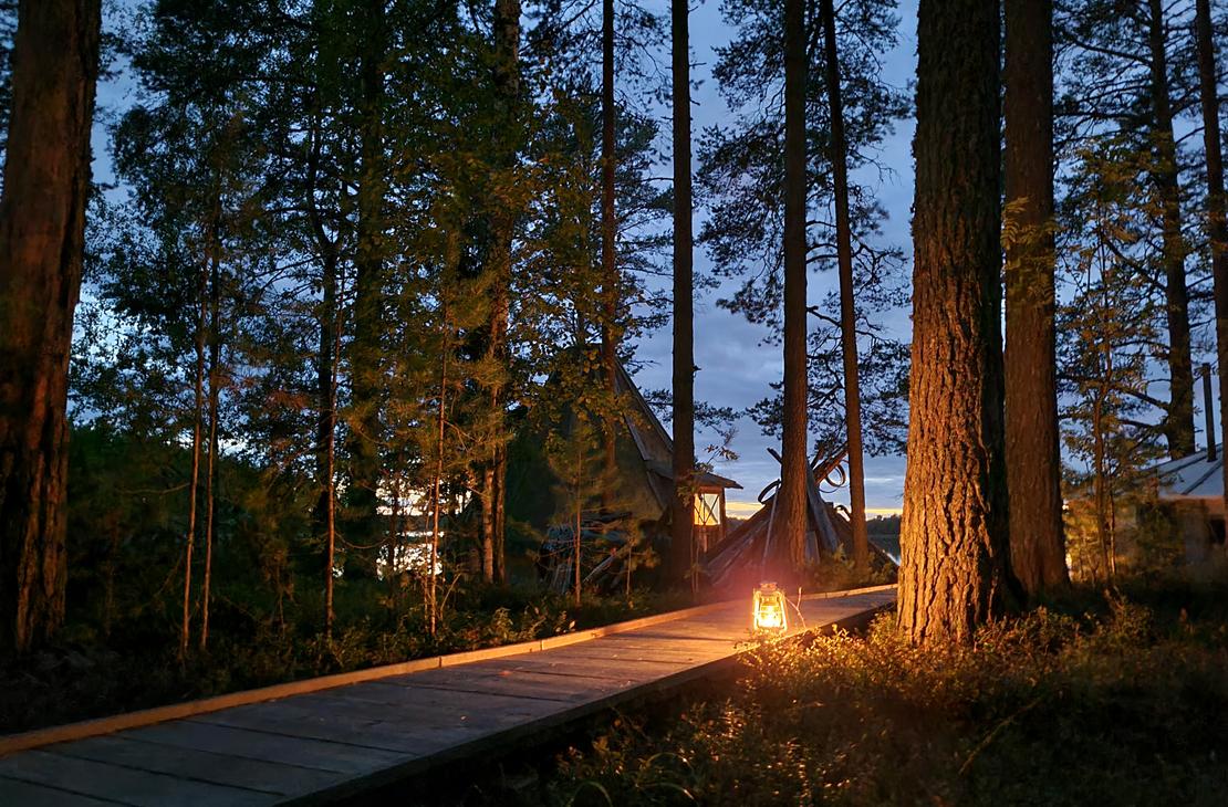 J&auml;nissaari tarjoaa hienot puitteet rummunsynnylle.