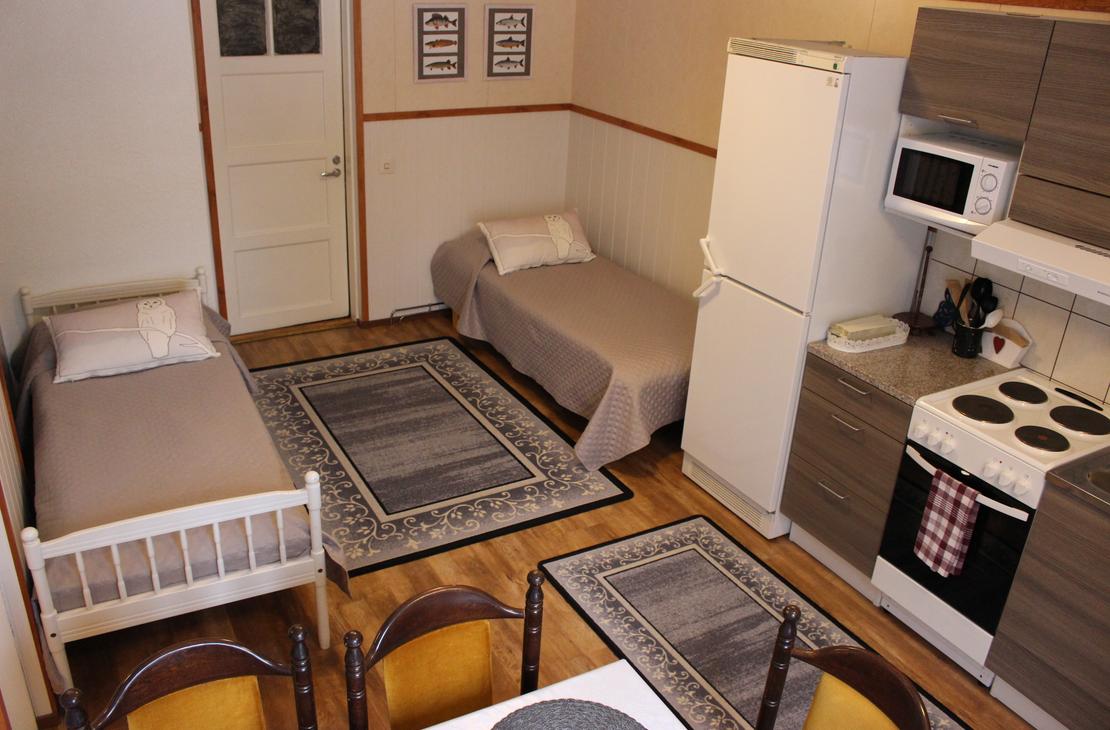 Kaplas-huoneiston keittiö