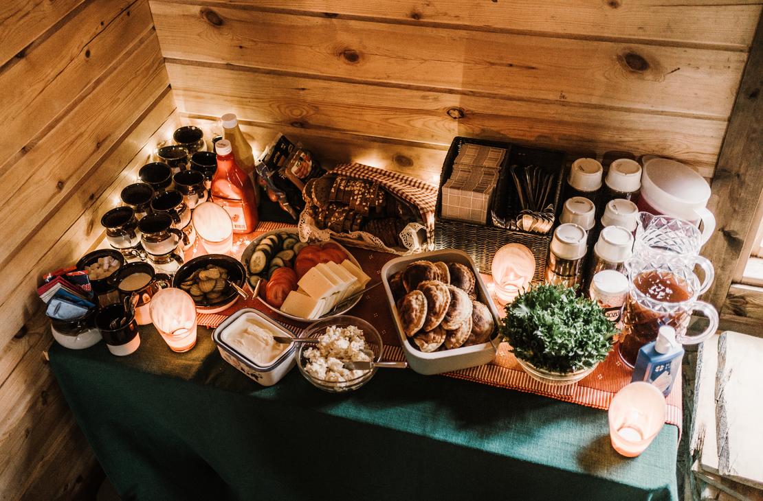 Hyvä ruoka on tärkeä osa retkeä