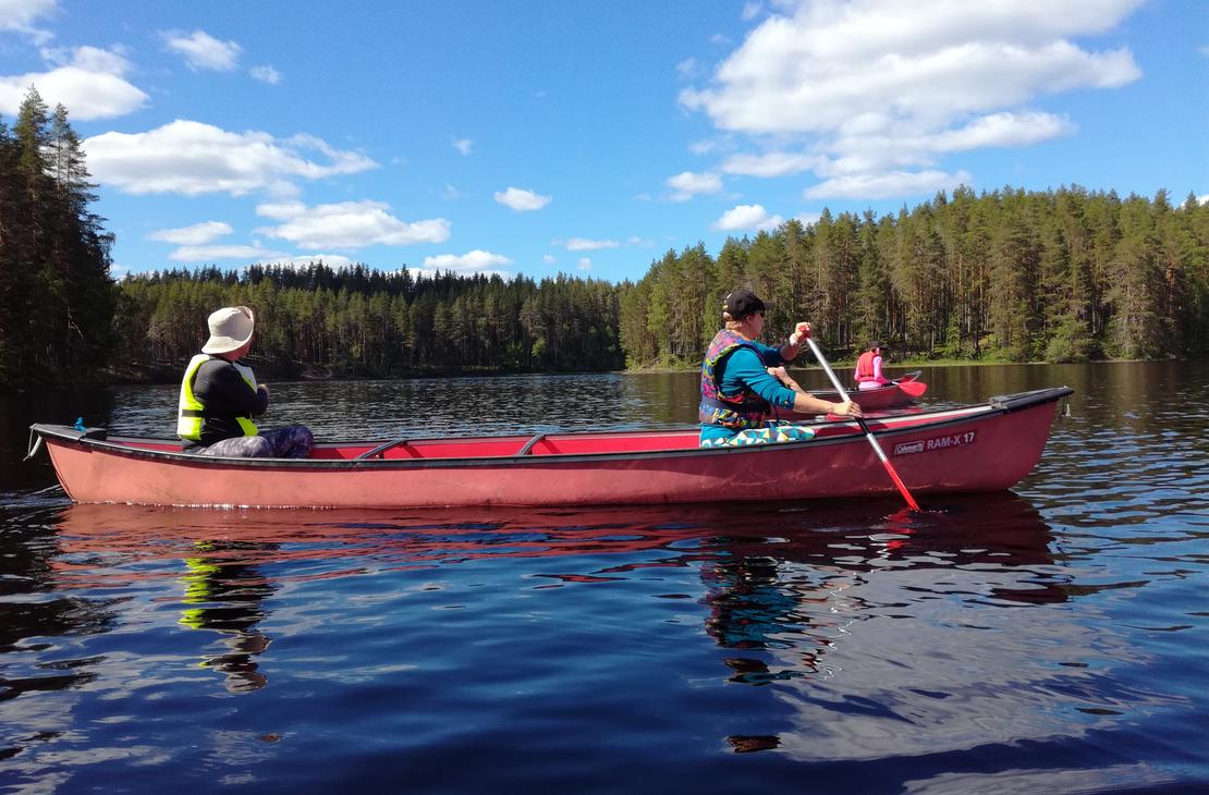 Melojia Petkeljärvellä