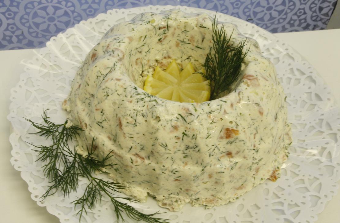 Mantan Majatalon kylmäsavulohihyytelö on herkullista.