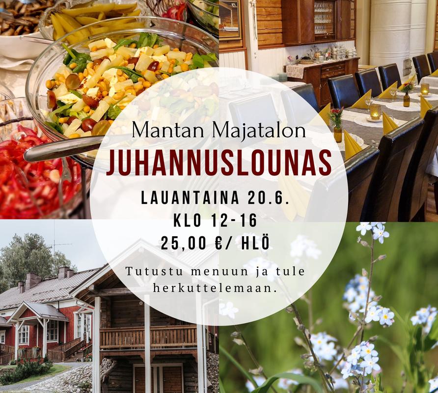 Mantan Majatalon juhannuslounas 20.6.2026