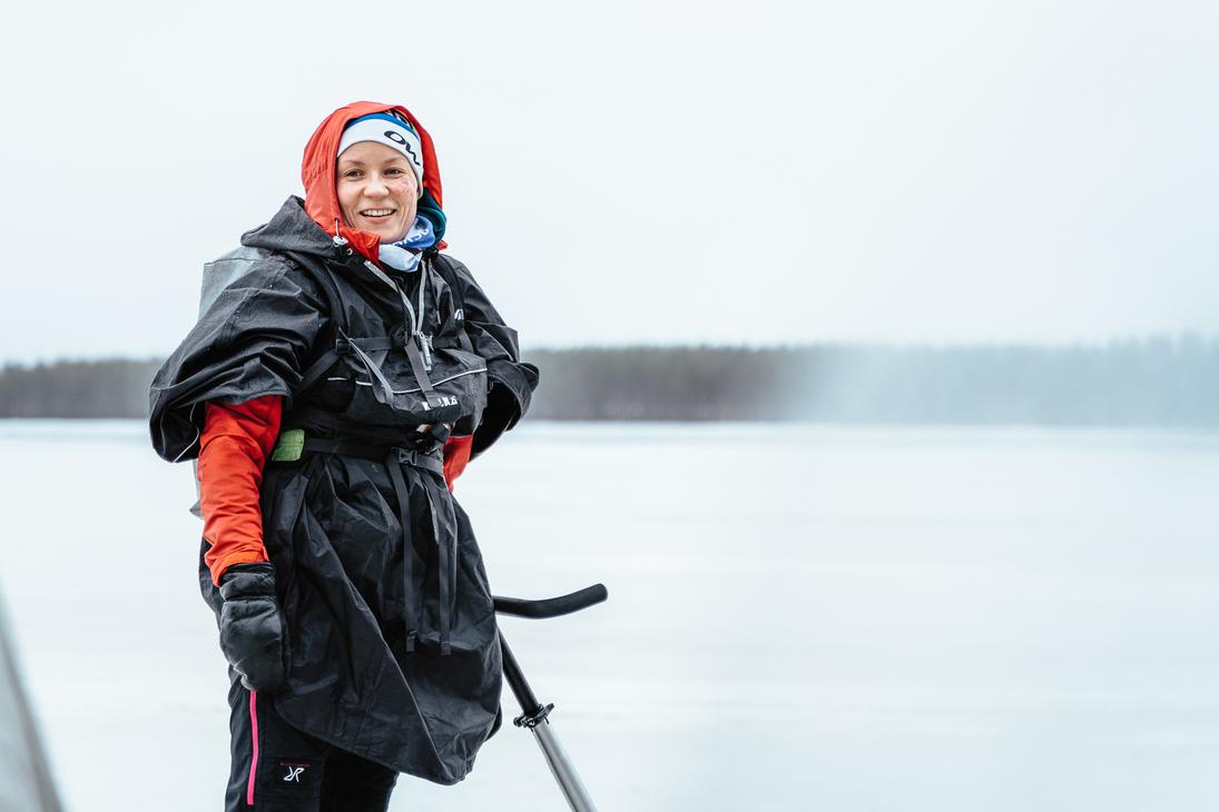 Potkurilla pääsee mukavasti Jänissaareen.