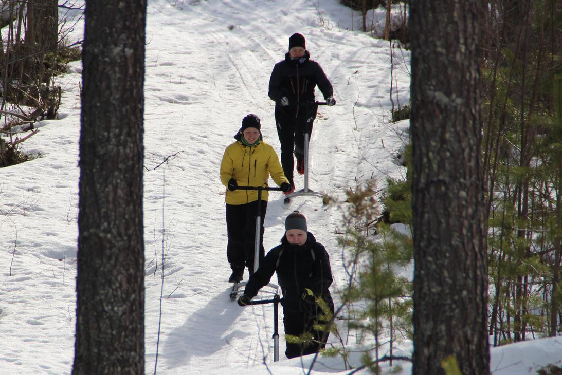 Potkuriretkel&auml;iset reitill&auml;