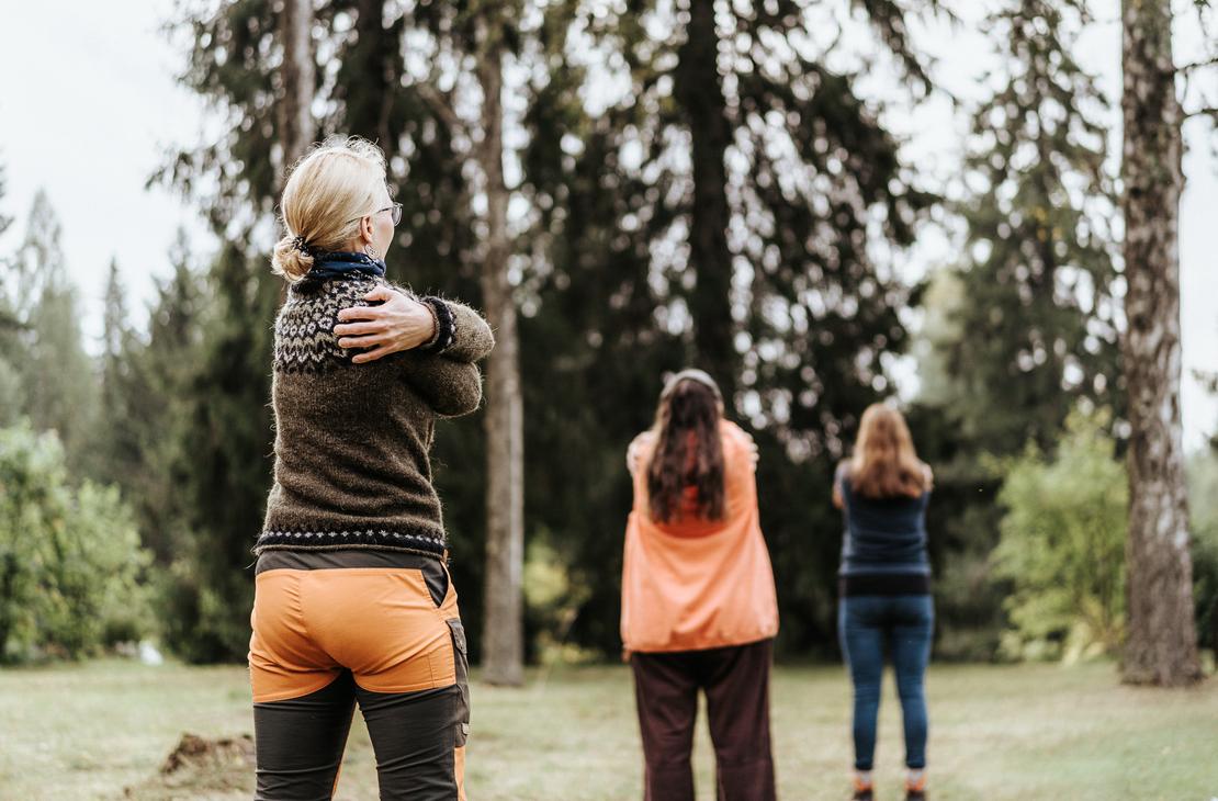 Metsämieli retkellä olet lähellä luontoa