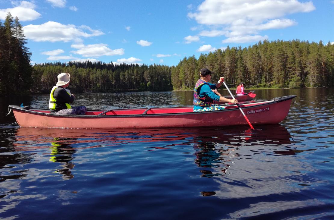 Melojia Petkeljärvellä