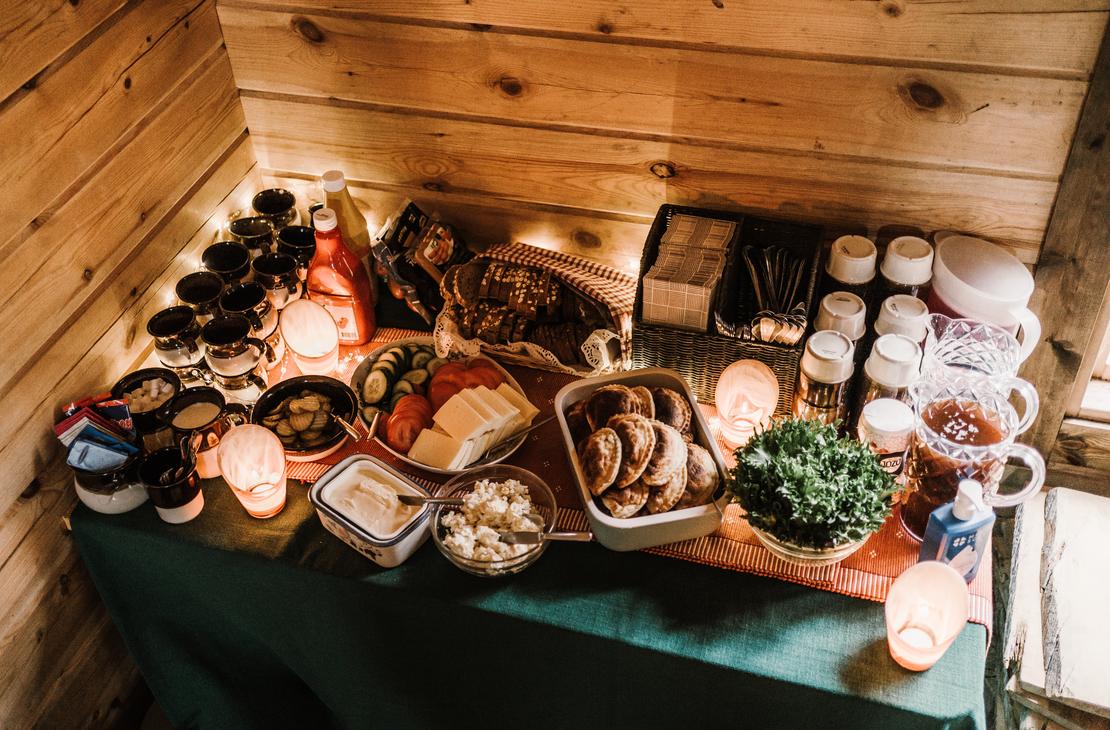 Hyvä ruoka on tärkeä osa retkeä