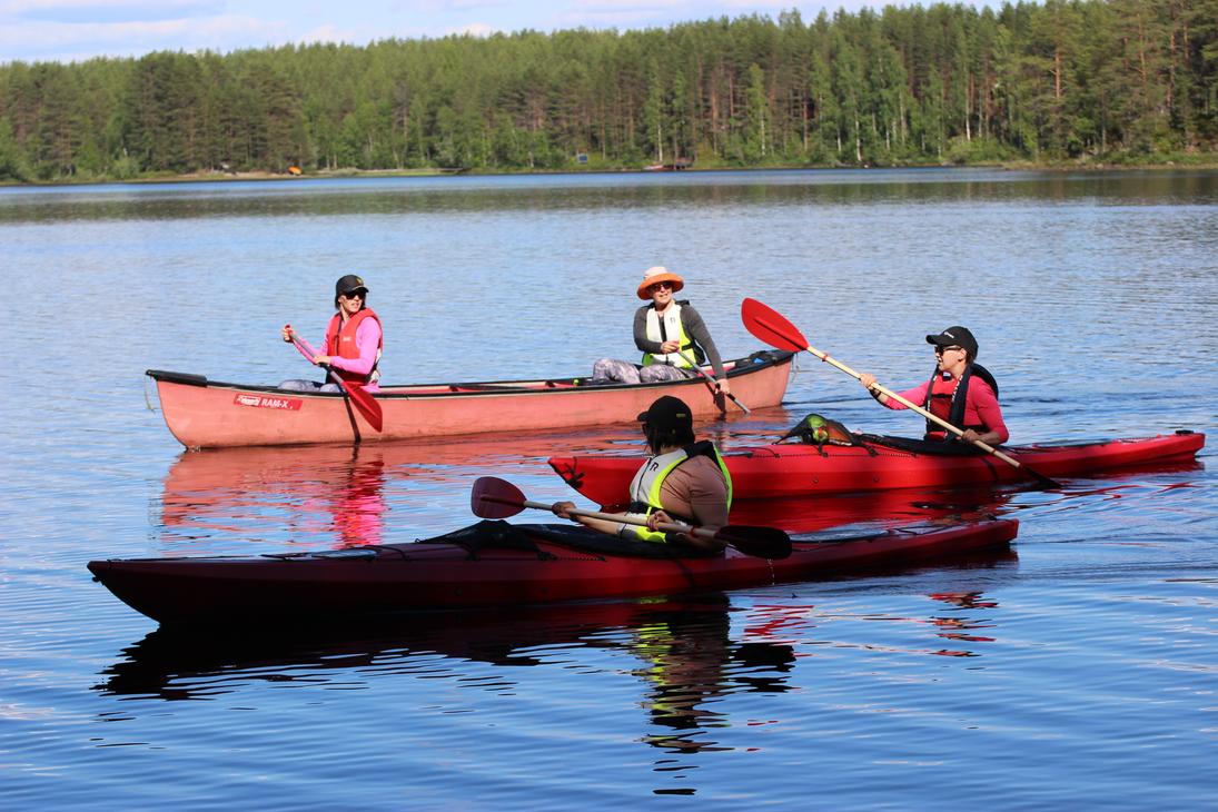 Melontaretkeläisiä