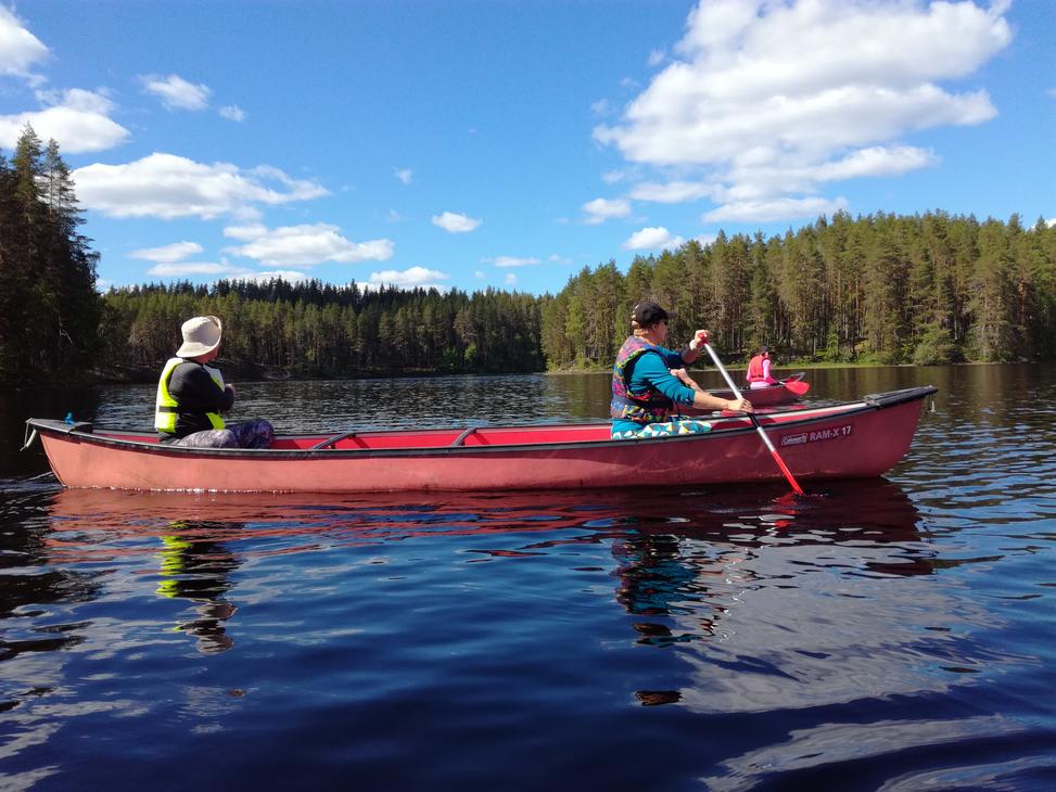 Melojia Petkeljärvellä