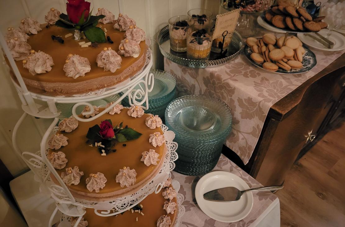 Juhlava kahvikattaus