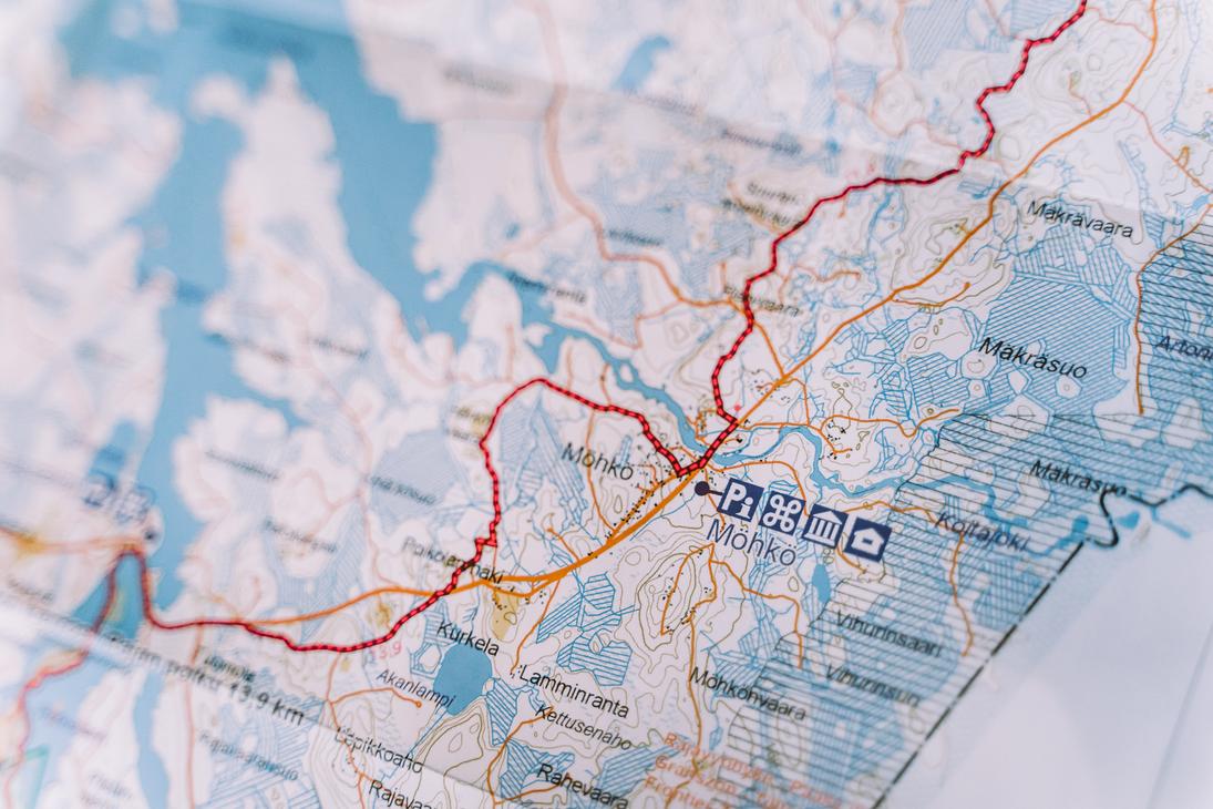 Möhkön kylä sijaitsee aivan rajan tuntumassa, Ilomantsin kunnassa.